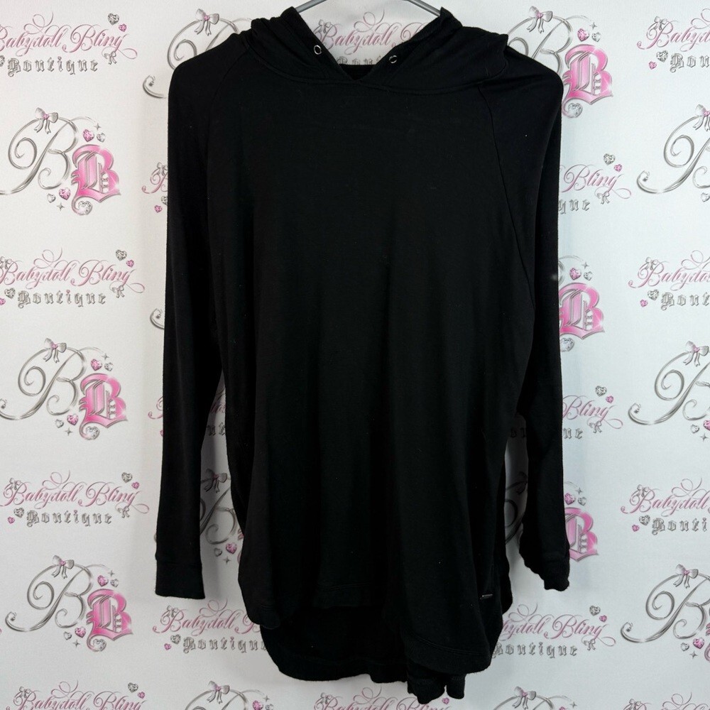 Elegant Black Women's Hoodie